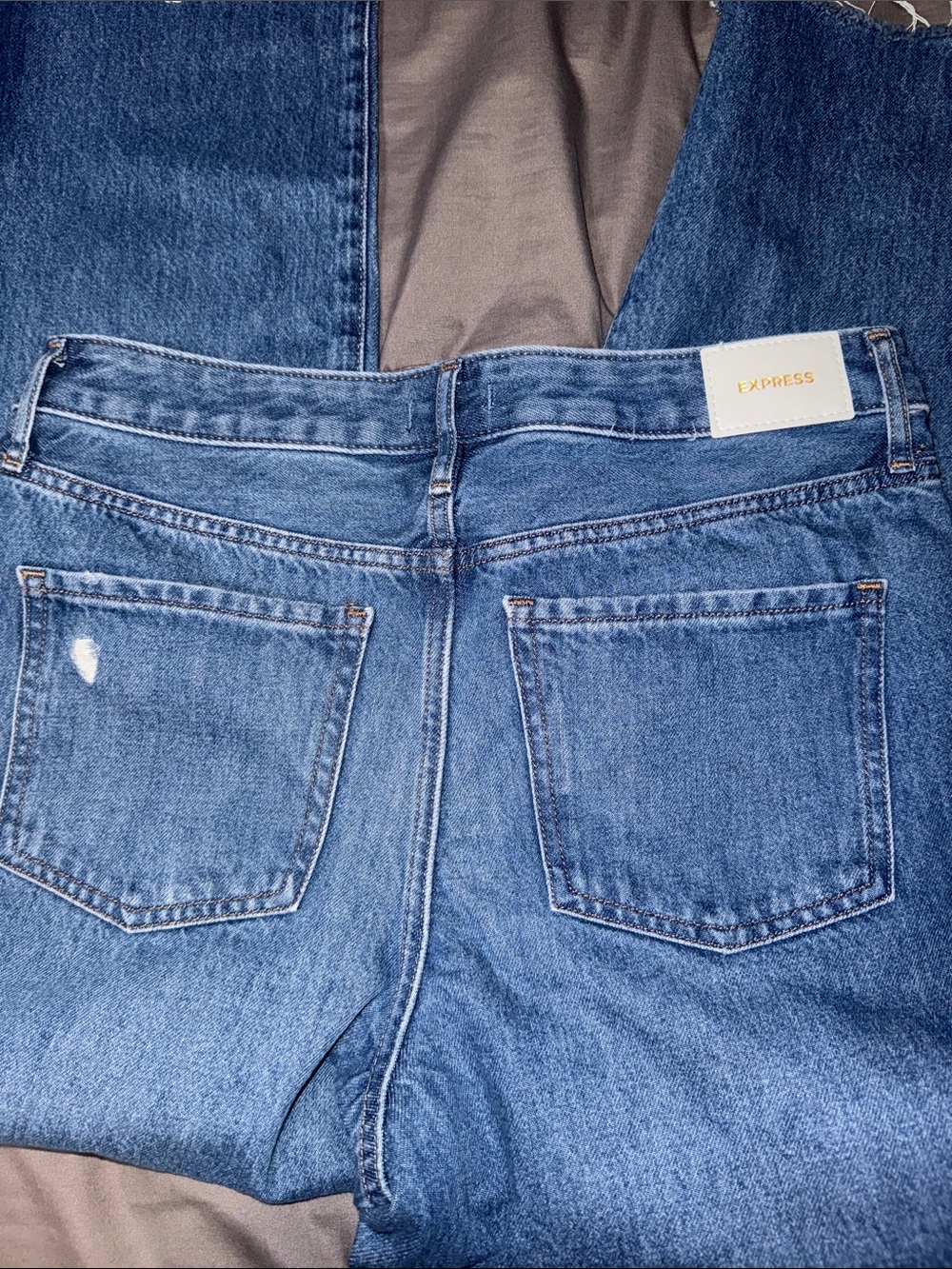Express 90s Ankle Boot Mid Rise - Picture 4 of 4